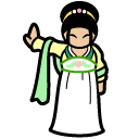 Dolled Up Toph Icon 128x128 png